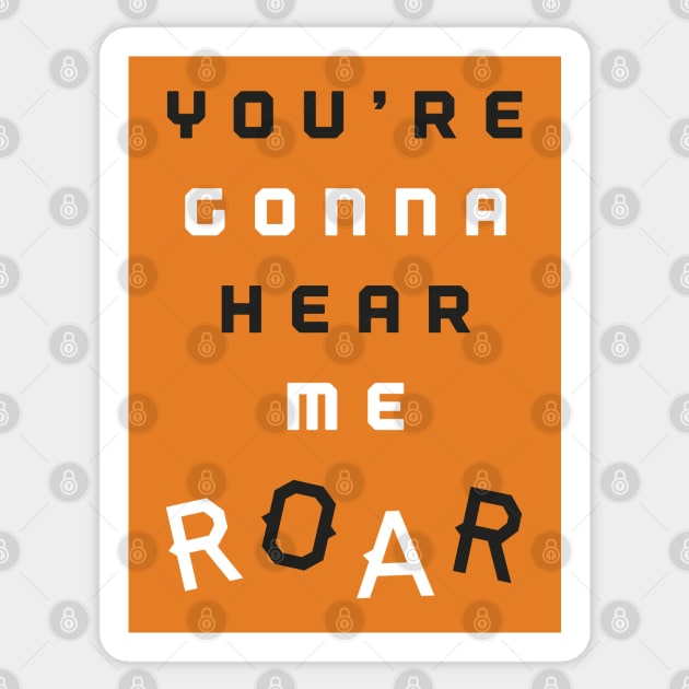 Roar Sticker by Red